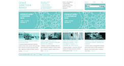 Desktop Screenshot of genetickabanka.cz